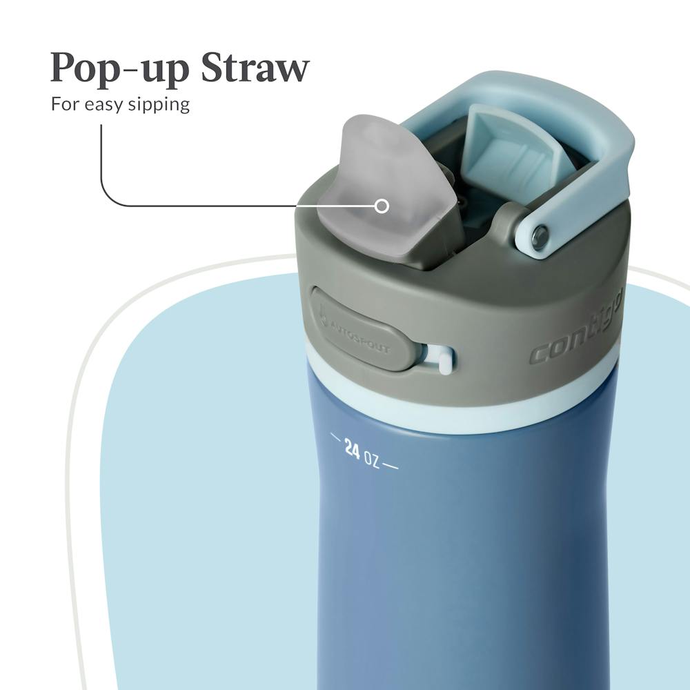 pop-up straw for easy sipping